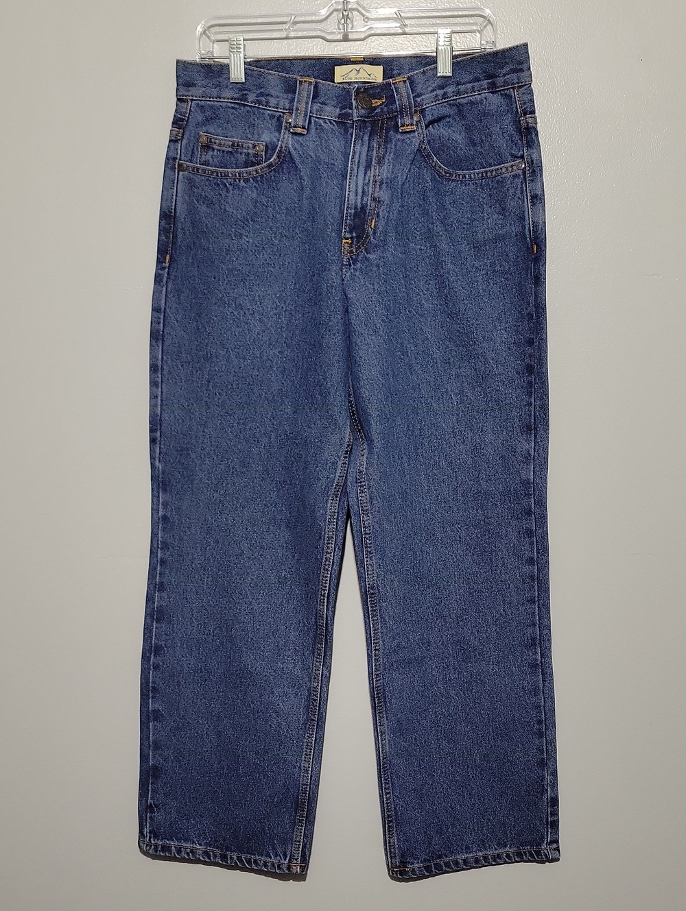 Blue Mountain Men's Denim 5-pocket Pant Jeans Sz 32x30 Work Western Cowboy NWT
